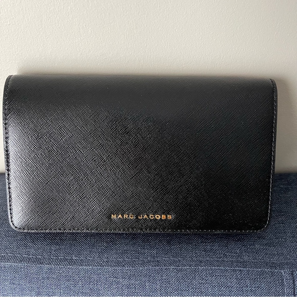 Marc Jacobs Bi-Color Saffiano Crossbody Bag